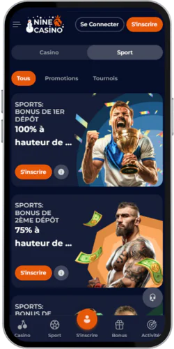 Nine Casino 2 Decouvrez-les-bonus