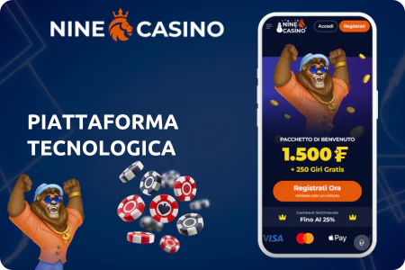 Nine Casino Basato sulla piattaforma tecnologica Extendy
