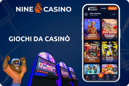 Nine Casino I nostri migliori giochi da casino