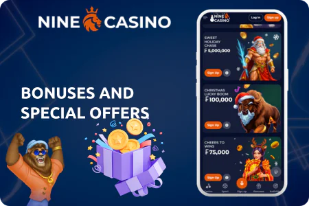 Nine Casino The latest bonuses and special offers