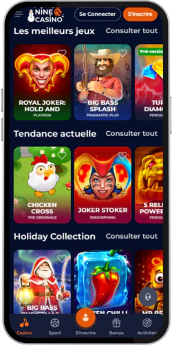 Nine Casino Trouvez-la-section-Jeux
